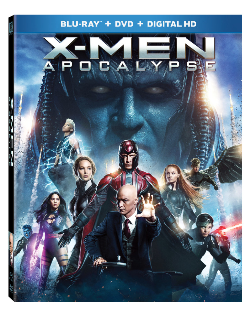 Capa do bluray de Xmen: Apocalypse